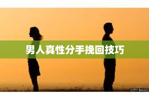 男人真性分手挽回技巧