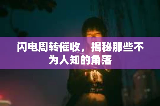 闪电周转催收,揭秘那些不为人知的角落 闪电周转催收,揭秘那些不为人知的角落