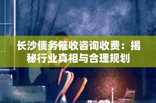 长沙债务催收咨询收费：揭秘行业真相与合理规划