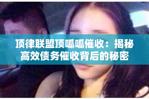 顶律联盟顶呱呱催收：揭秘高效债务催收背后的秘密