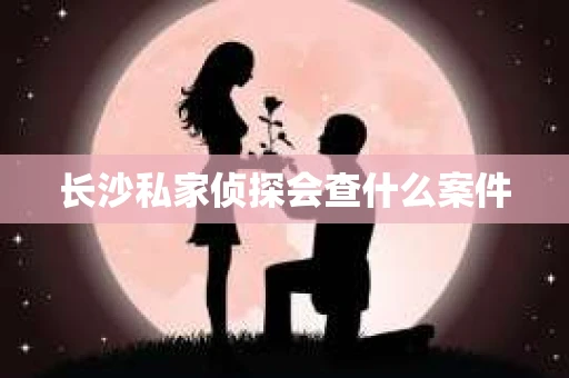 长沙私家侦探会查什么案件
