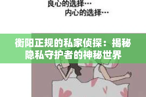 衡阳正规的私家侦探：揭秘隐私守护者的神秘世界