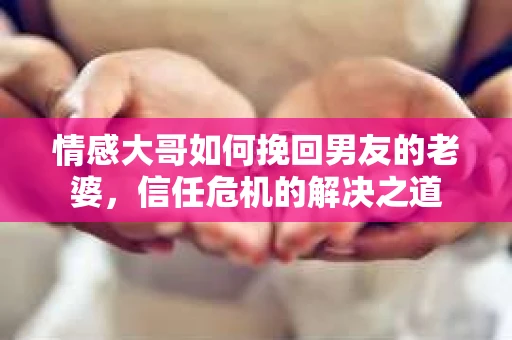情感大哥如何挽回男友的老婆，信任危机的解决之道