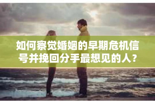 如何察觉婚姻的早期危机信号并挽回分手最想见的人？